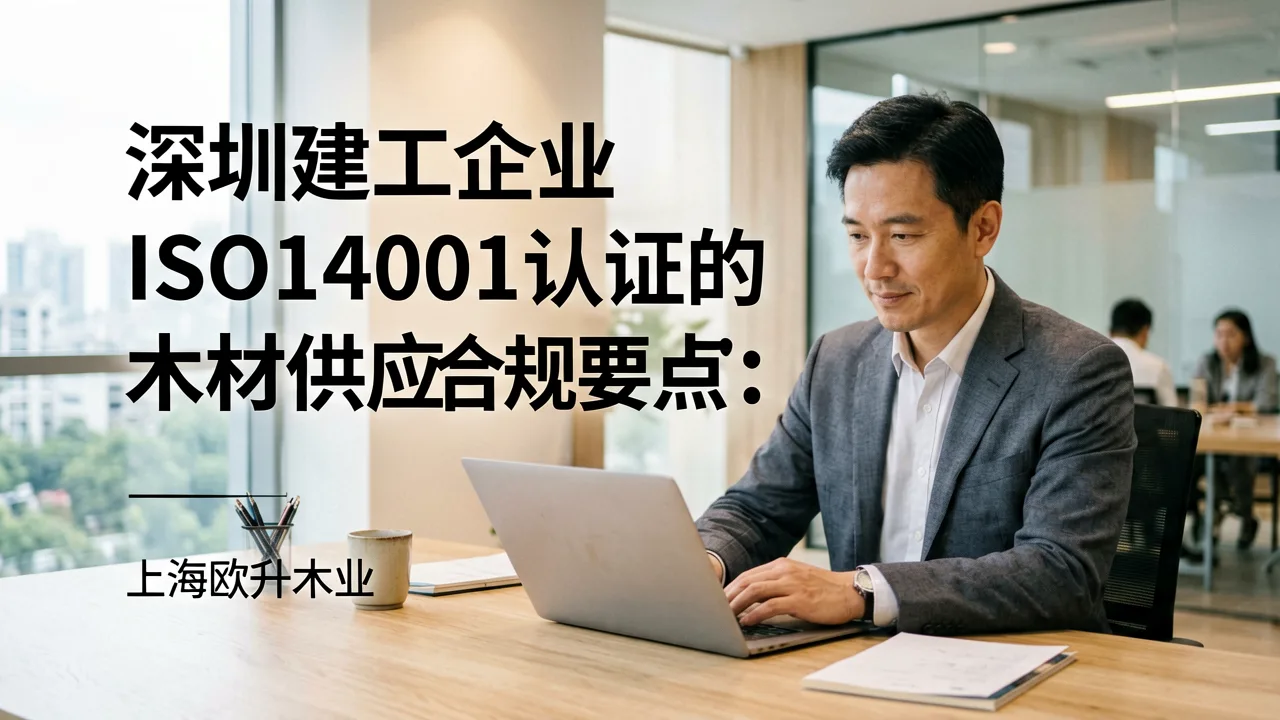 深圳建工企业ISO14001认证的木材供应合规要点