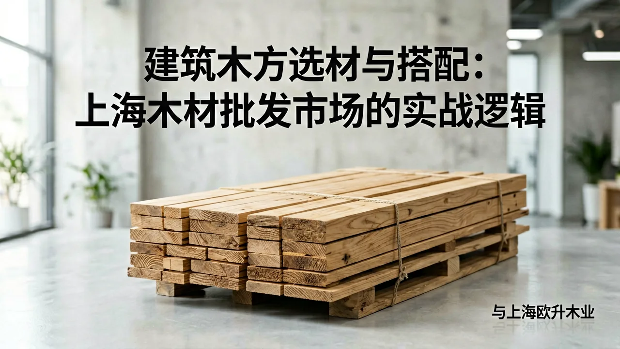 建筑木方选材与搭配:上海木材批发市场的实战逻辑